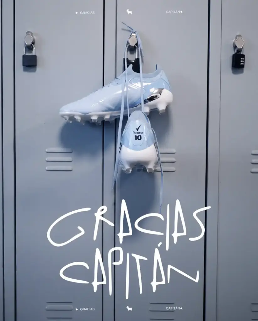 Rexona giới thiệu GOAT Font - bộ typeface đặc biệt lấy cảm hứng từ những pha bóng của Lionel Messi