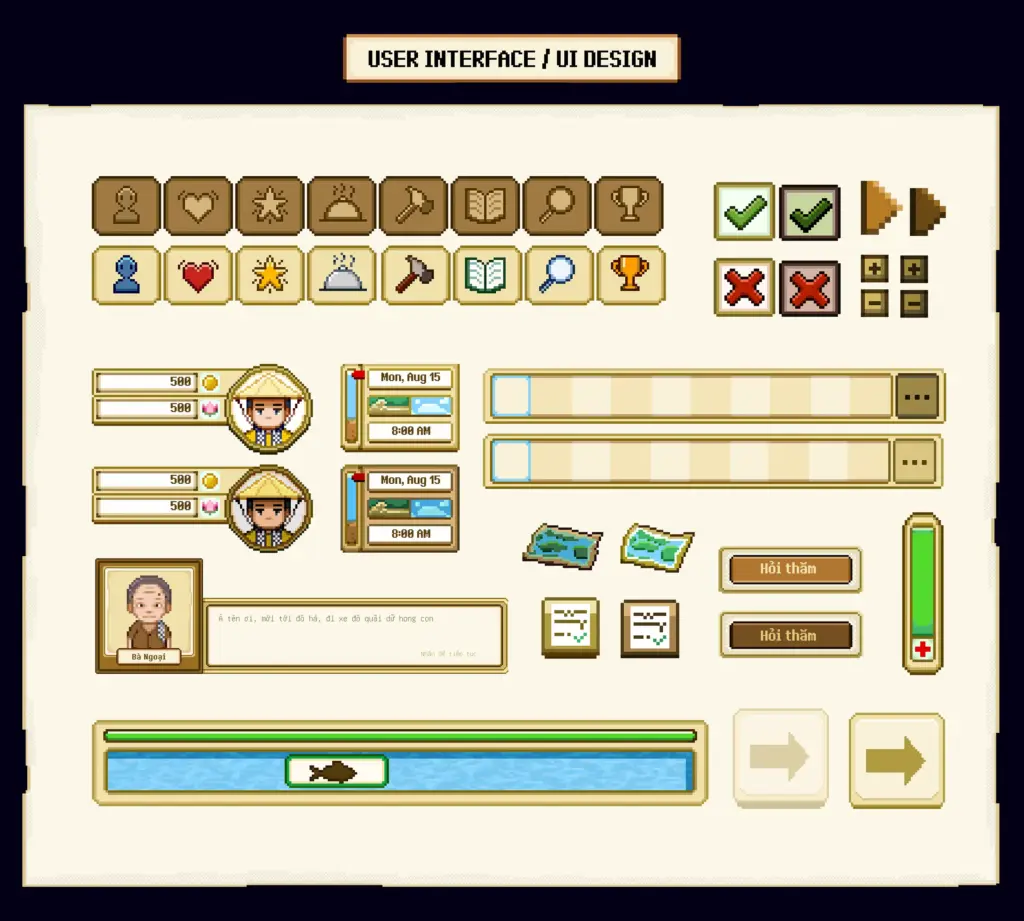 [Student Showcase] Miệt Thương Mến: đồ án tốt nghiệp Game Art Design của Quốc Anh - sinh viên Đại học Kiến trúc TP.HCM
