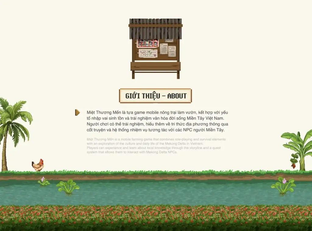 [Student Showcase] Miệt Thương Mến: đồ án tốt nghiệp Game Art Design của Quốc Anh - sinh viên Đại học Kiến trúc TP.HCM