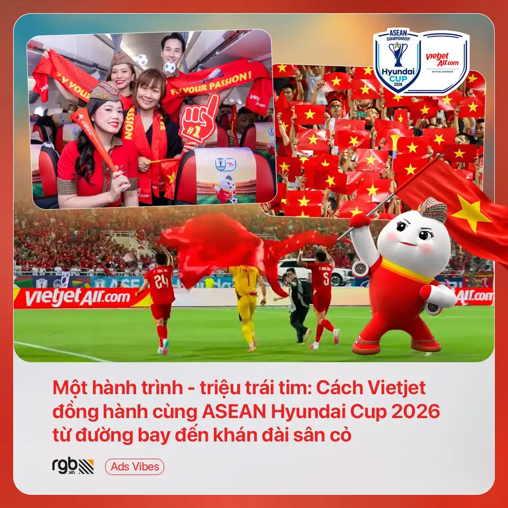 Một hành trình - triệu trái tim: Cách Vietjet đồng hành cùng ASEAN Hyundai Cup 2026 từ đường bay đến khán đài