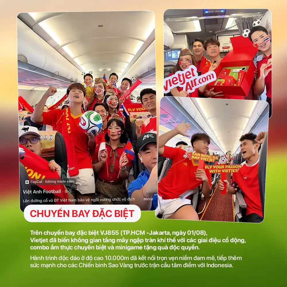 Một hành trình - triệu trái tim: Cách Vietjet đồng hành cùng ASEAN Hyundai Cup 2026 từ đường bay đến khán đài