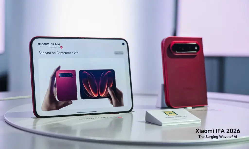 Xiaomi hé lộ đối thủ cạnh tranh Galaxy Z Fold 8 tại IFA trước ngày ra mắt chính thức - Xiaomi 18 Fold