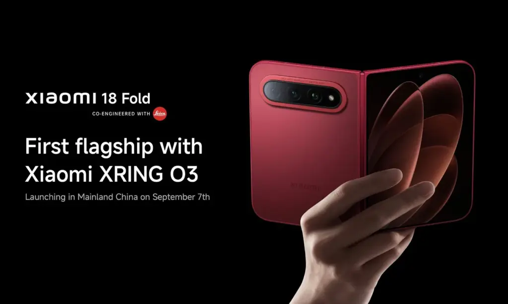 Xiaomi hé lộ đối thủ cạnh tranh Galaxy Z Fold 8 tại IFA trước ngày ra mắt chính thức - Xiaomi 18 Fold