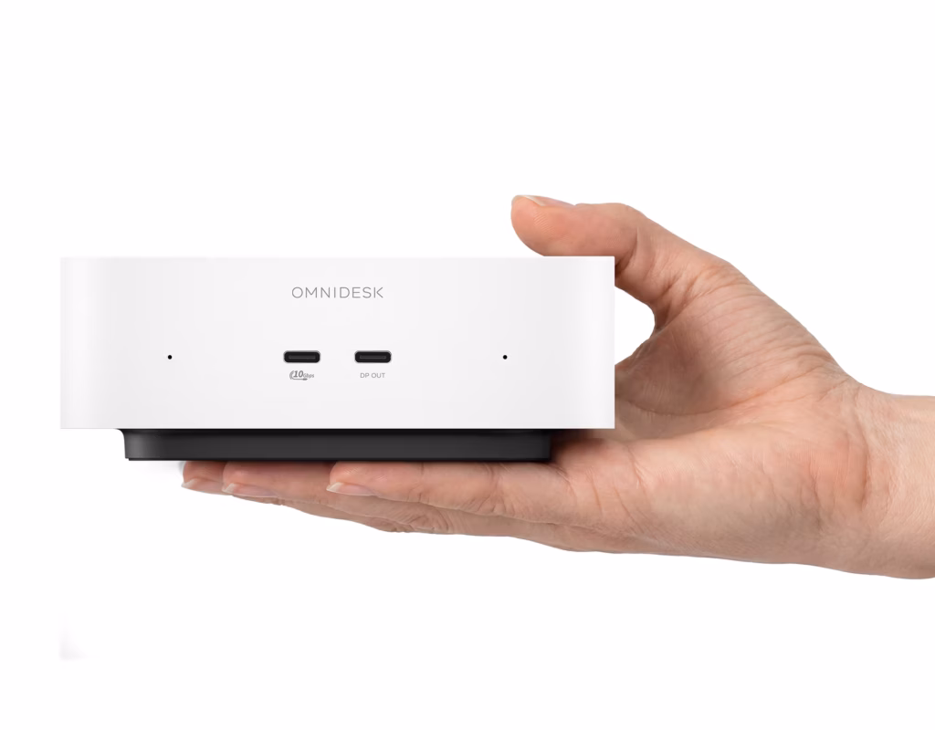 HP ra mắt OmniDesk Mini - máy tính tí hon với thiết kế gợi nhớ Mac mini