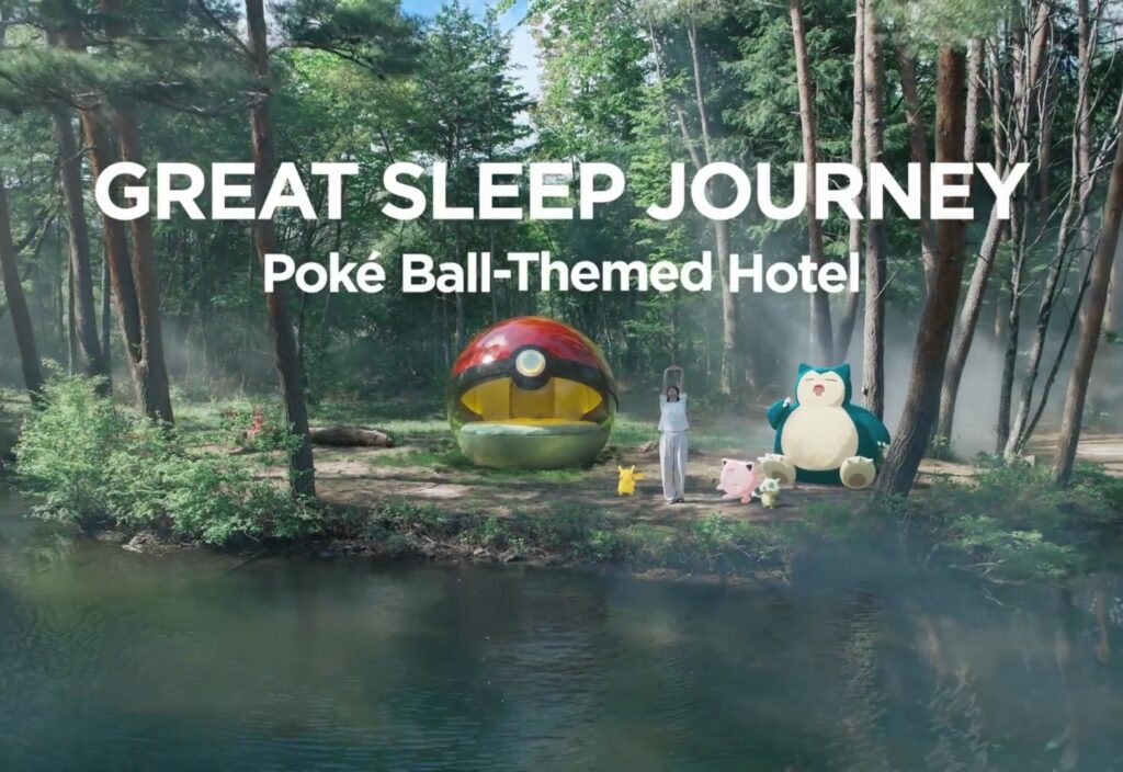 Pokémon mở khách sạn cho fan ngủ bên trong một quả Poké Ball khổng lồ ở Hokkaido