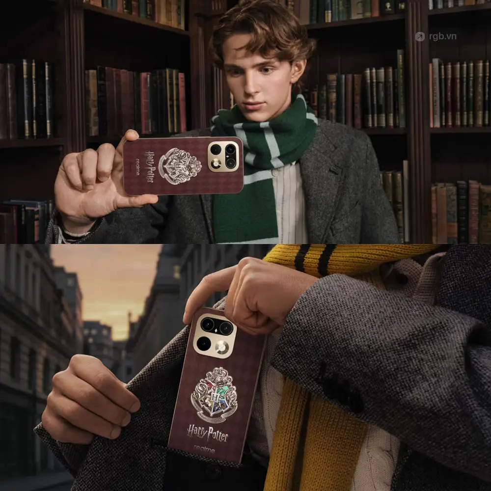 Realme ra mắt “điện thoại phù thuỷ” Harry Potter, đóng hộp như chiếc rương hành lý Hogwarts