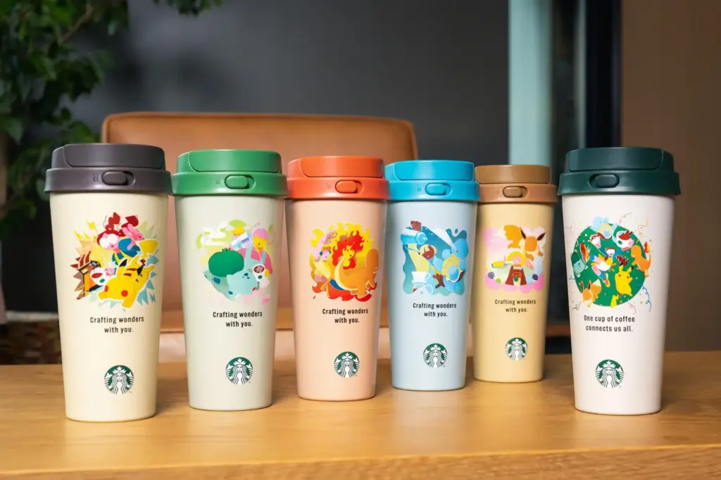 Starbucks Nhật Bản bắt tay Pokémon đưa Pikachu đổ bộ quán cà phê với đồ uống đặc biệt và bộ sưu tập 41 món merch