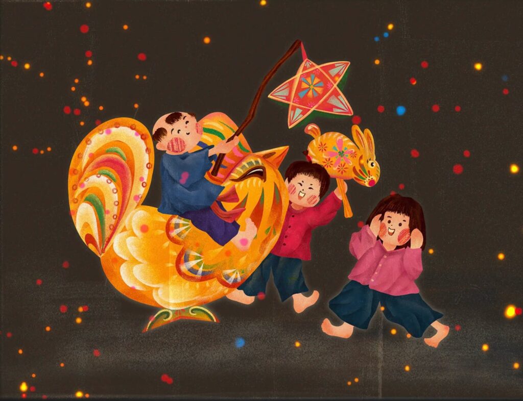 Artwork: Một trời tuổi thơ
Artist: Trang Thi