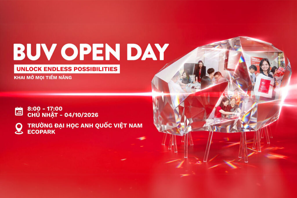 BUV Open Day 2026: Một ngày để thử làm animator, filmmaker và designer trước khi chọn ngành sáng tạo