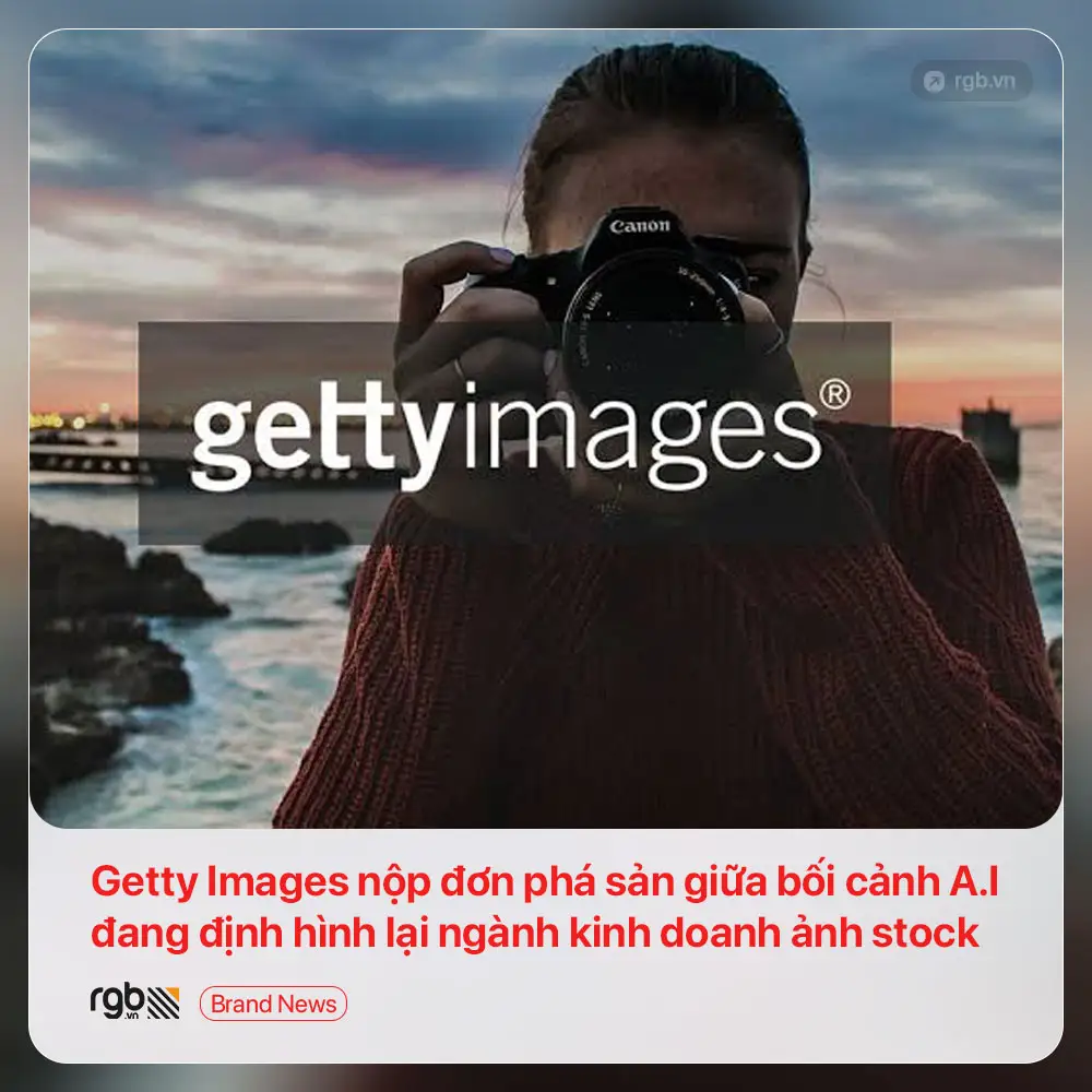 Getty Images nộp đơn phá sản giữa bối cảnh AI đang định hình lại ngành kinh doanh ảnh stock