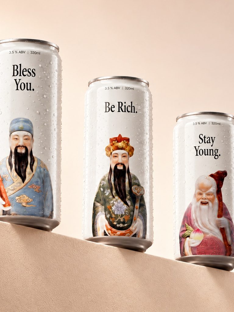 Phúc – Lộc – Thọ phiên bản “Đông - Tây hội tụ”: Packaging độc đáo của thương hiệu đồ uống Đài Loan TEAPSY