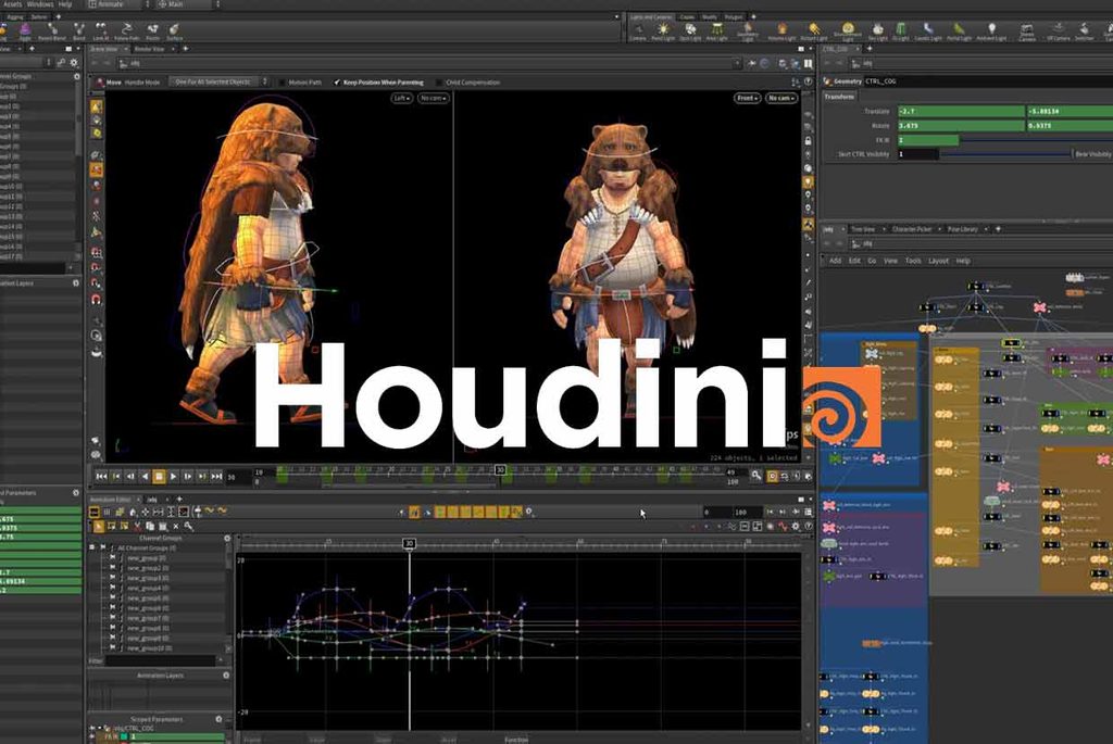 Những phần mềm 3D Modeling hàng đầu: Blender, Maya, Houdini, Cinema 4D và nhiều lựa chọn khác