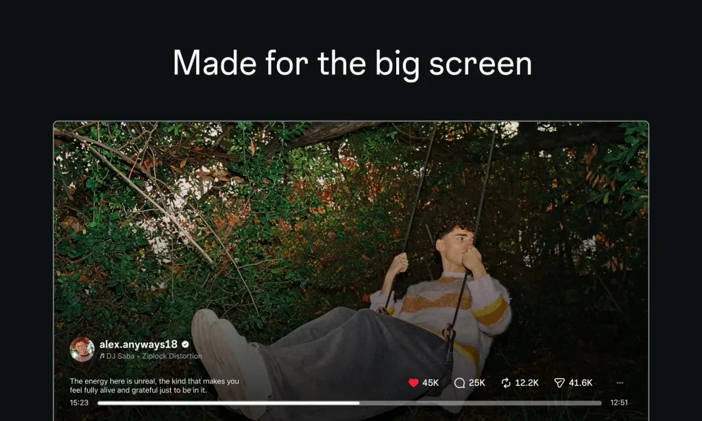 Instagram chính thức có mặt trên Apple TV, đưa Reels trên màn hình lớn