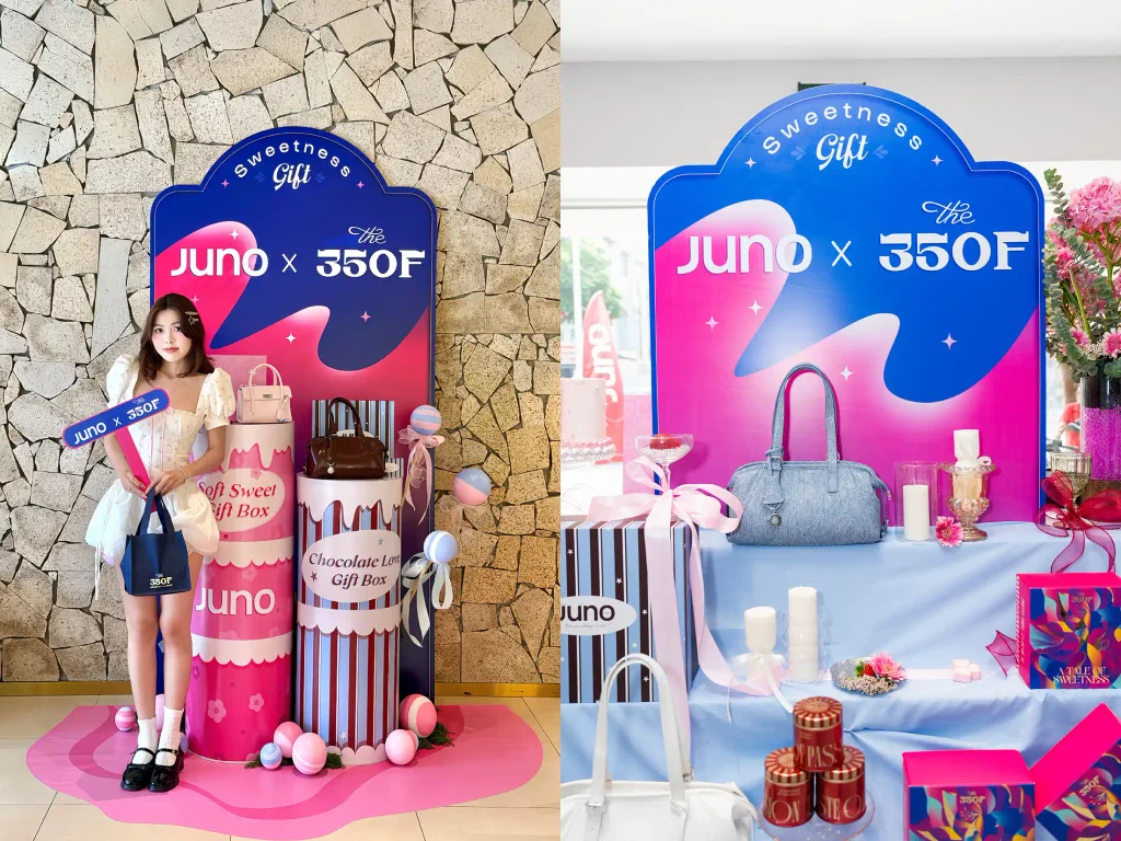 JUNO bắt tay The 350F ra mắt SWEETNESS GIFT - set quà 20/10 ngọt ngào dành riêng cho phái đẹp