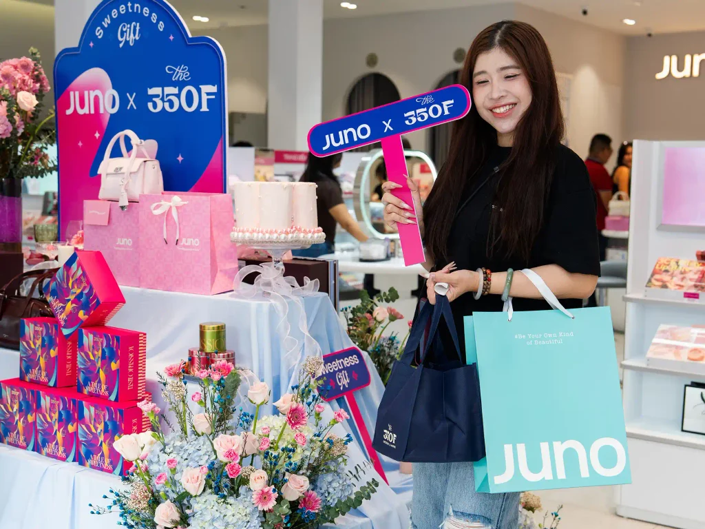 JUNO bắt tay The 350F ra mắt SWEETNESS GIFT - set quà 20/10 ngọt ngào dành riêng cho phái đẹp
