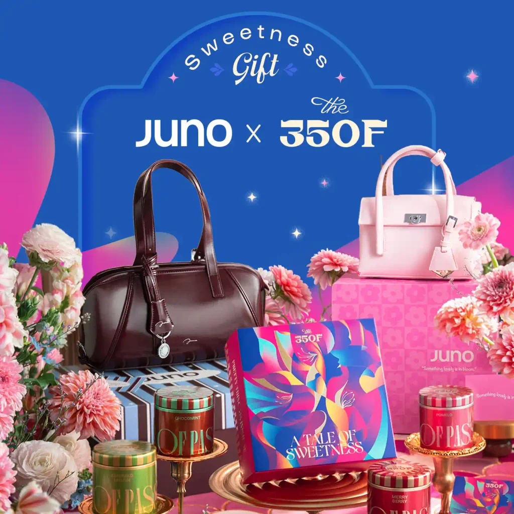 JUNO bắt tay The 350F ra mắt SWEETNESS GIFT - set quà 20/10 ngọt ngào dành riêng cho phái đẹp