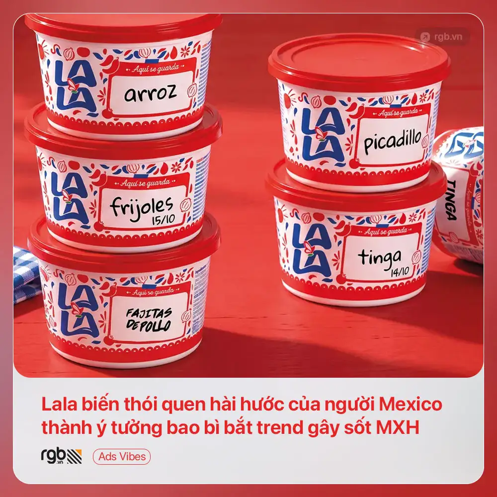 Bao bì kem sữa gây sốt mạng xã hội nhờ bắt trend meme thói quen hài hước của người Mexico