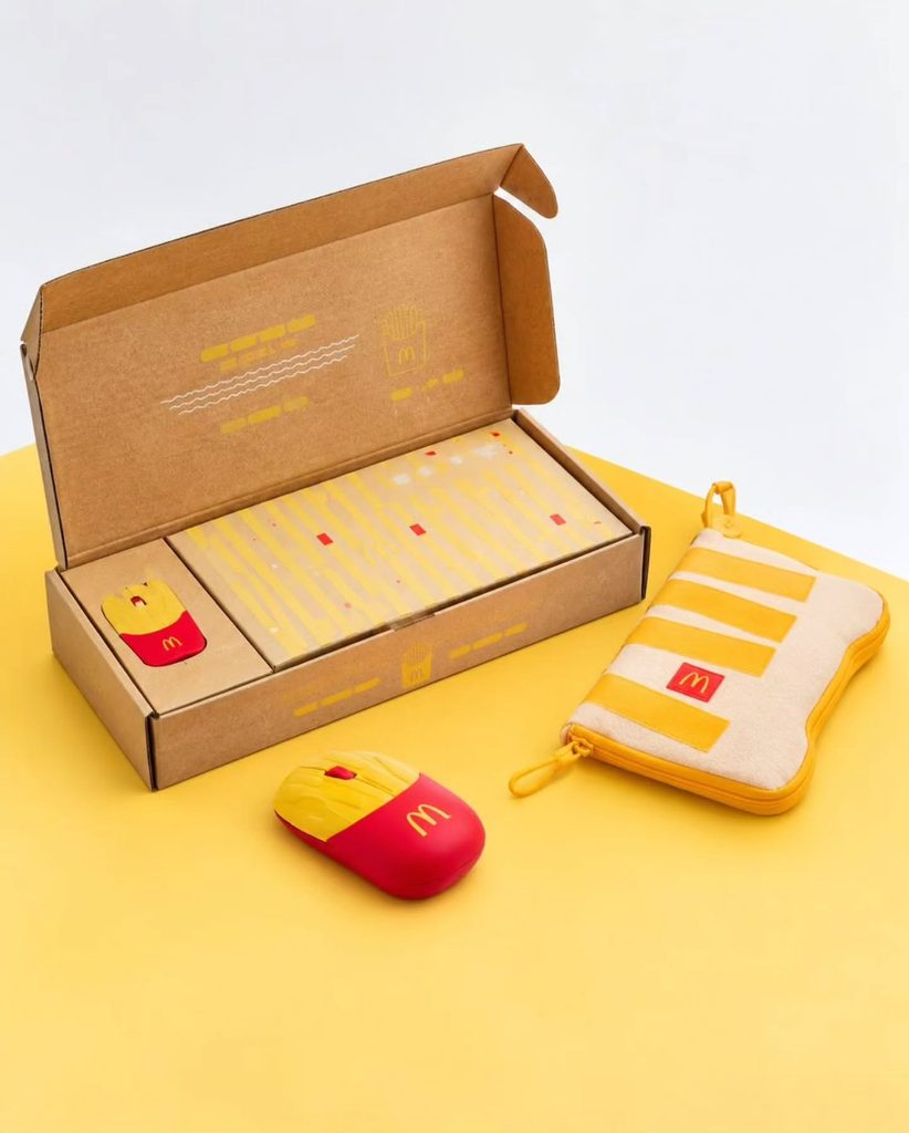 McDonald’s bắt tay Lenovo ra mắt chuột máy tính khoai tây chiên, được tái chế từ đồ chơi Happy Meal cũ
