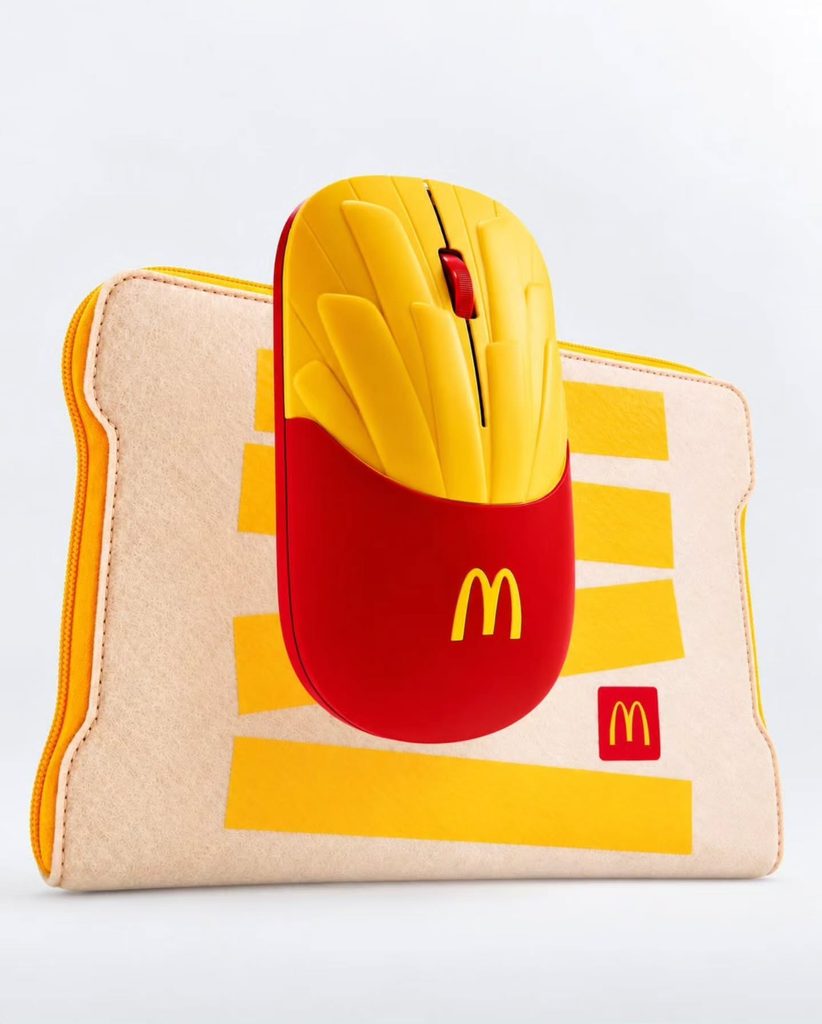 McDonald’s bắt tay Lenovo ra mắt chuột máy tính khoai tây chiên, được tái chế từ đồ chơi Happy Meal cũ