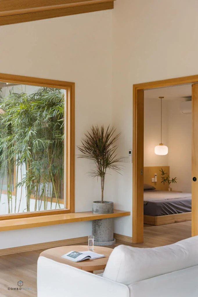 Mikan Village - căn nhà nghỉ dưỡng ở ngoại ô Hà Nội lấy cảm hứng từ kiến trúc Nhật Bản