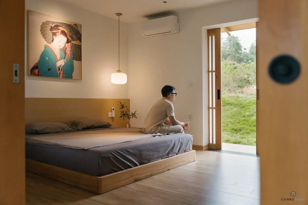 Mikan Village - căn nhà nghỉ dưỡng ở ngoại ô Hà Nội lấy cảm hứng từ kiến trúc Nhật Bản