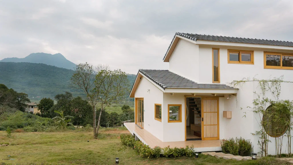 Mikan Village - căn nhà nghỉ dưỡng ở ngoại ô Hà Nội lấy cảm hứng từ kiến trúc Nhật Bản