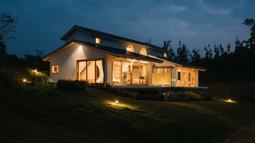 Mikan Village - căn nhà nghỉ dưỡng ở ngoại ô Hà Nội lấy cảm hứng từ kiến trúc Nhật Bản