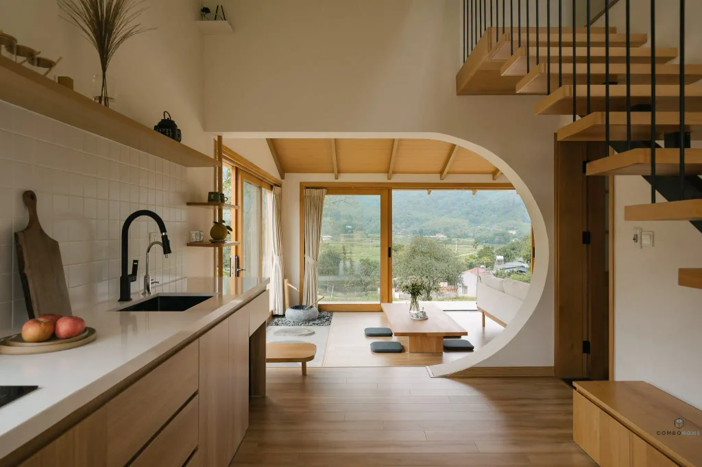 Mikan Village - căn nhà nghỉ dưỡng ở ngoại ô Hà Nội lấy cảm hứng từ kiến trúc Nhật Bản
