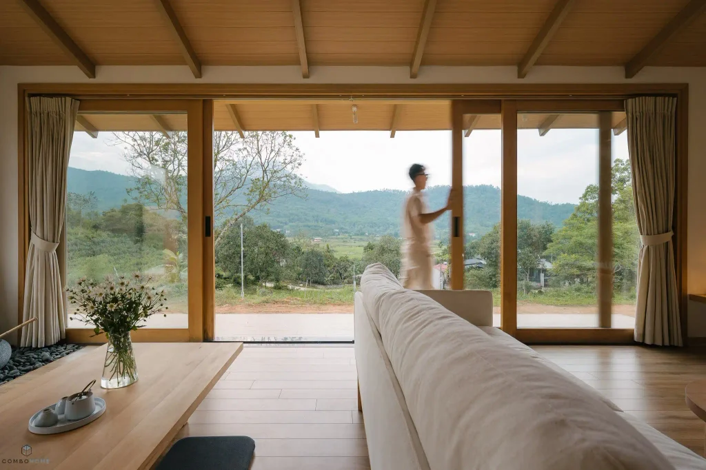 Mikan Village - căn nhà nghỉ dưỡng ở ngoại ô Hà Nội lấy cảm hứng từ kiến trúc Nhật Bản