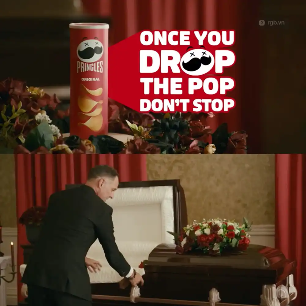 Pringles biến hộp khoai tây chiên thành hũ đựng tro cốt nhân dịp Halloween