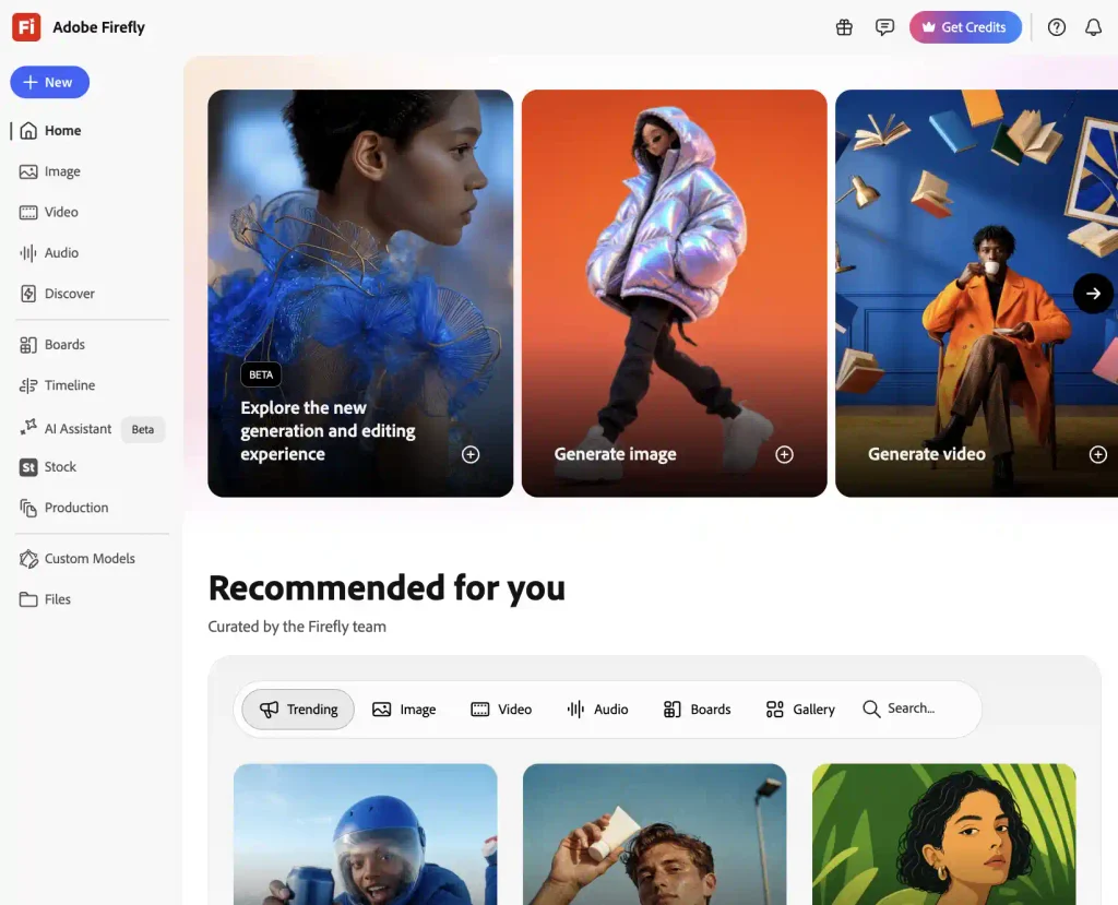 Adobe Firefly: Công cụ chỉnh sửa AI tốt nhất cho người dùng Adobe Creative Cloud