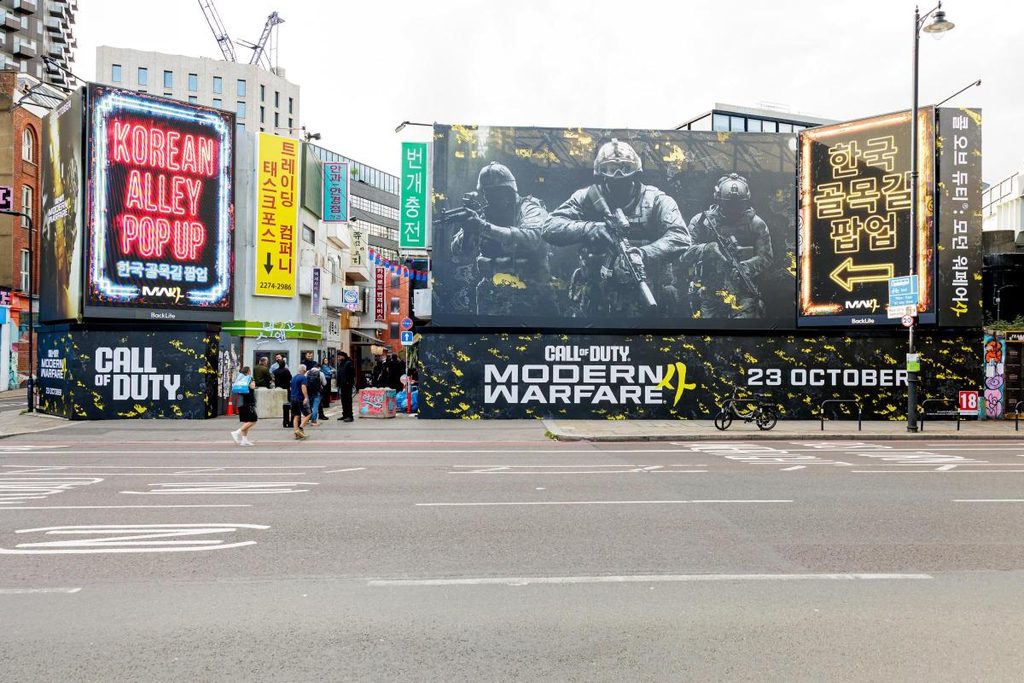 Call of Duty tái hiện những con hẻm Hàn Quốc tại London và Los Angeles, đưa người hâm mộ bước vào thế giới game giữa đời thực